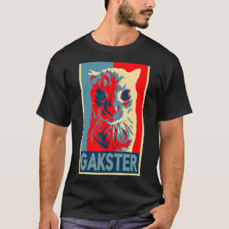 T-shirt Gakster mème mignon amoureux des chats rétro espoi