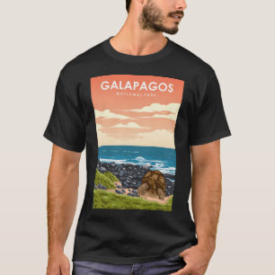 T-shirt Gal � pagos National Park Explorer - Unique Faune