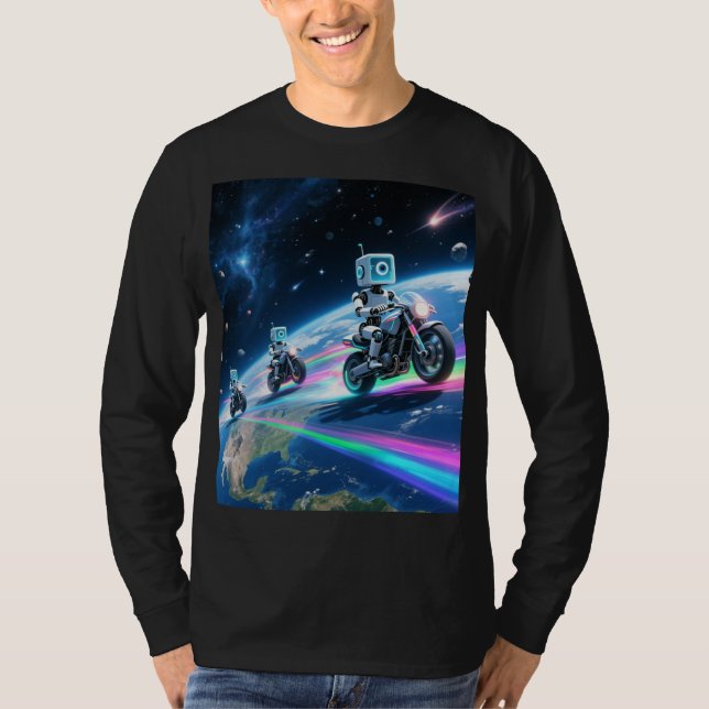 T-shirt Galactic Robo Race (Devant)