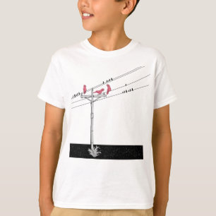 T-shirt Galahs on power pole