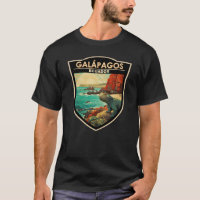 Galapagos Îles Voyage Art Vintage
