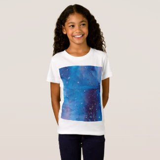T-Shirt Galaxie bleu-foncé