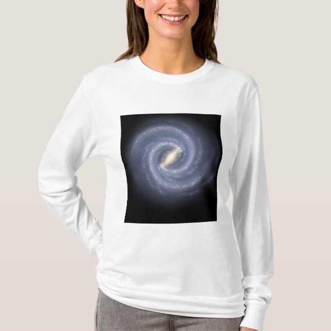 T-shirt Galaxie de la Voie Lactée (Devant)