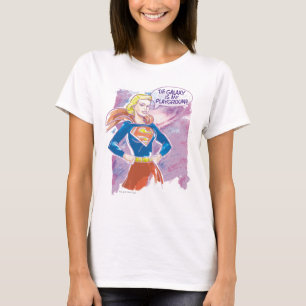 T-shirt Galaxie de Supergirl