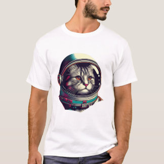T-shirt Galaxie externe de l'astronaute spatial