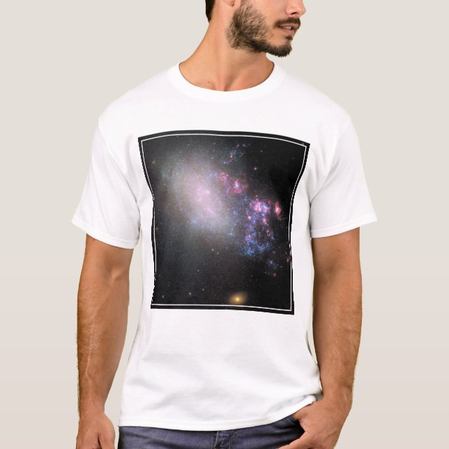 T-shirt Galaxie irrégulière Ngc 4485 (Devant)
