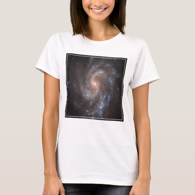 T-shirt Galaxie Spirale Ngc 5584 (Devant)