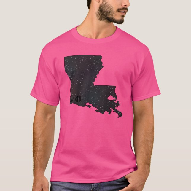 T-shirt Galaxie surdimensionnée (Devant)