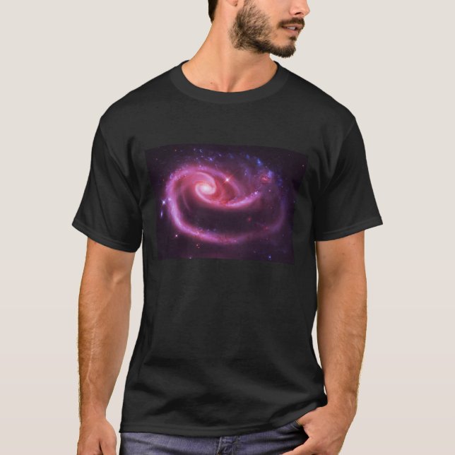 T-shirt Galaxies roses (Devant)