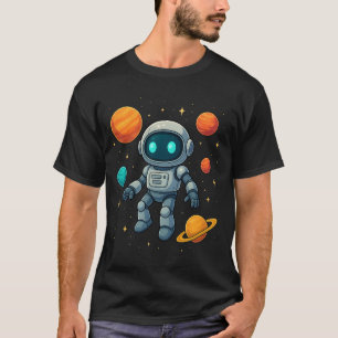 T-shirt Galaxy AI Robot Explorer ! Technologie spatiale fu