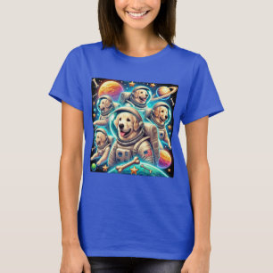 T-shirt Galaxy Paws Espace Explorer Chiens Aventure
