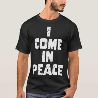 T-shirt Galaxy Science Space Lover Je Viens En Paix 1