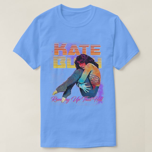 T-shirt Galaxy vintage Kate Bush Fanart Design (Design devant)