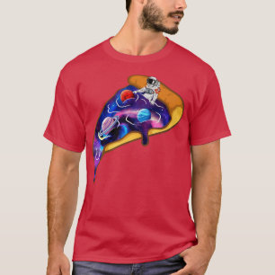 T-shirt Galay Pizza Astronaut Planète Espace Vapeur esthét