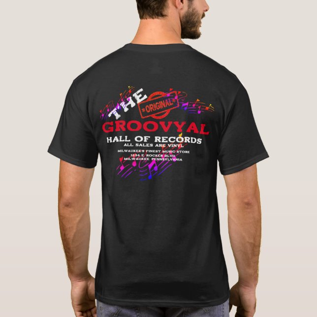 T-shirt Galerie des records de Groovyal (Dos)