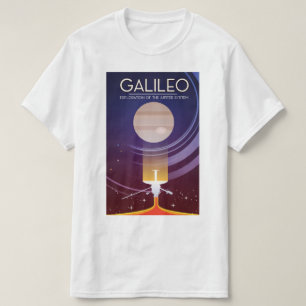 T-shirt Galileo - Exploration du système de Jupiter