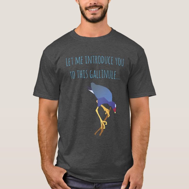 T-shirt Gallinule pourpre (Devant)