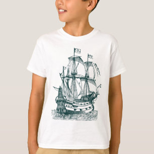 T-shirt Gallion - Vert foncé