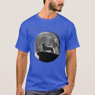 T-shirt Gallois Corgi Chien Moon 