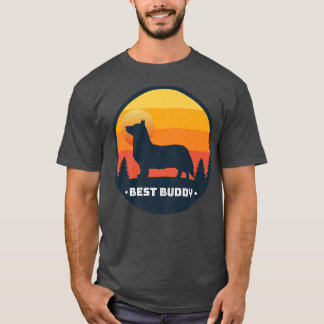 T-shirt Gallois Corgi race de chiens 1473