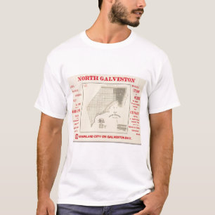T-shirt Galveston du nord