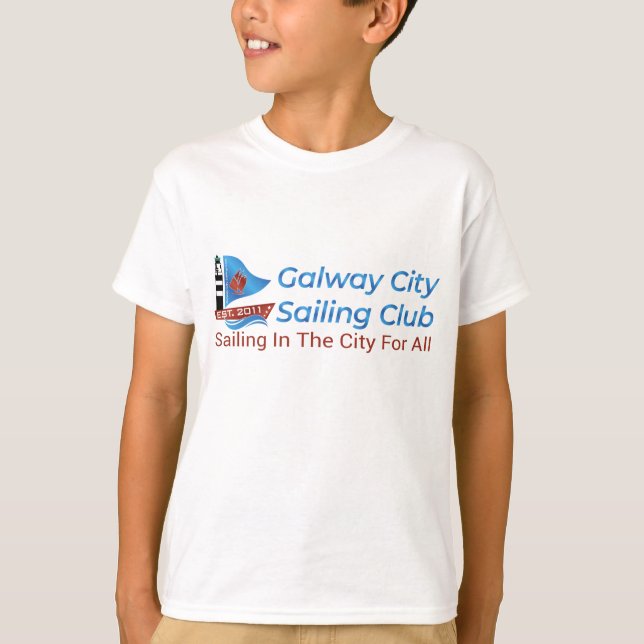 T-shirt Galway City Sailing Club Logo Gradient (Devant)