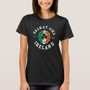 T-shirt Galway Girl Irlande Shamrock Irish Pride