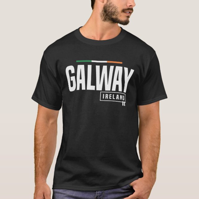 T-shirt Galway in Ireland (Devant)
