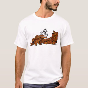 T-shirt Gambades de saccage de vélo
