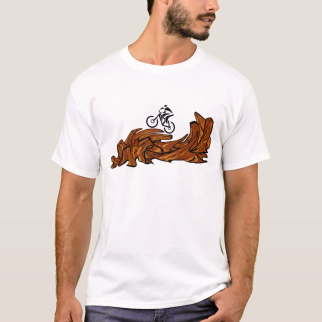 T-shirt Gambades de saccage de vélo (Devant)