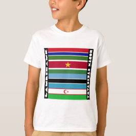 T-shirt Gambiname et Cykistana du Nord