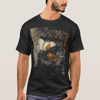 T-shirt Game Fowl Fighting Roosters Cockfighting vintage 