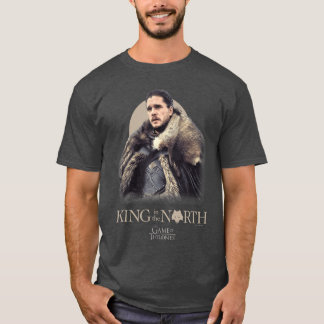 T-shirt Game ofhrones King ofhe North retro