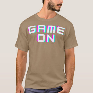 T-shirt Game On Gift for Game Lover Toddler Kids Video Gam