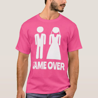 T-shirt Game Over Enterrement de Vie de Garçon 5