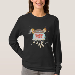 T-shirt Game Over Enterrement de Vie de Garçon Mariage Gar