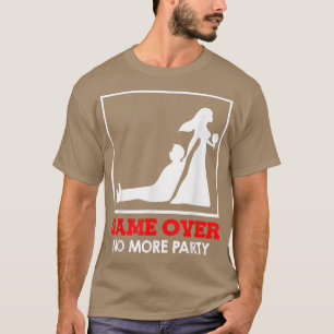 T-shirt Game Over - Mariée et Mariage de chambre