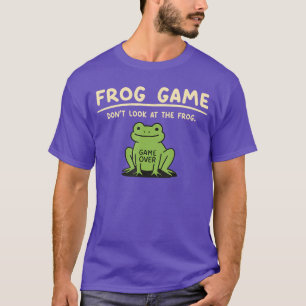 T-shirt Game Over Ne Regardez pas les Cadeaux de Grenouill