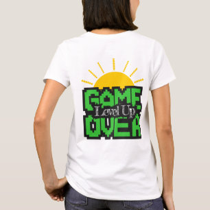 T-shirt Game Over : Ressuscitez les anciens jeux, améliore
