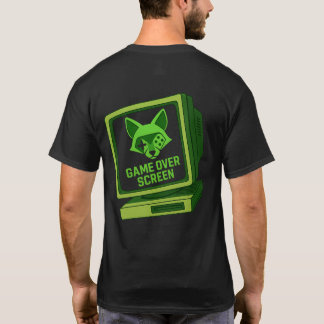 T-shirt “Game Over Screen – Retro Fox Gamer T-Shirt”