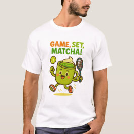 T-shirt Game Set Matcha Shirt