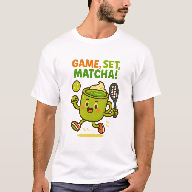 T-shirt Game Set Matcha Shirt (Devant)