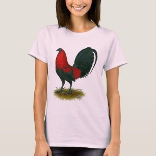 T-shirt Gamecock américain : Rouge Brown