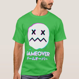 T-shirt Gameover Acid Smile Techno Music Japan design