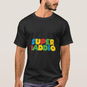T-shirt Gamer Daddio Funny Super Papa Drôle Anniversaire D