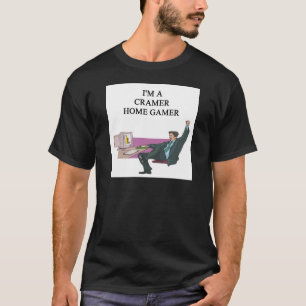 T-shirt gamer de maison de cramer de JIM