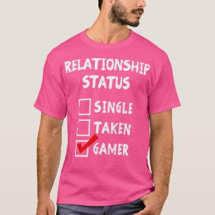 T-shirt Gamer d'état de relation