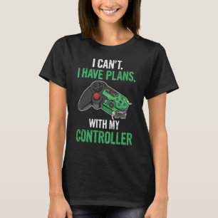 T-shirt Gamer En Ligne Pour Un Contrôleur Nerd 2