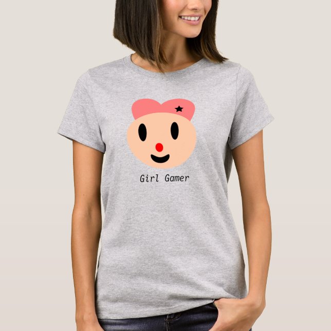 T-shirt Gamer fille (Devant)