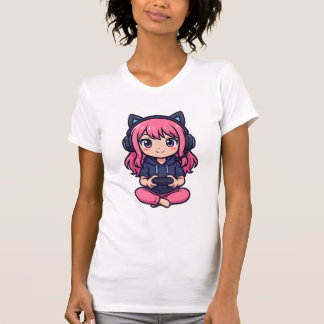 T-shirt Gamer fille